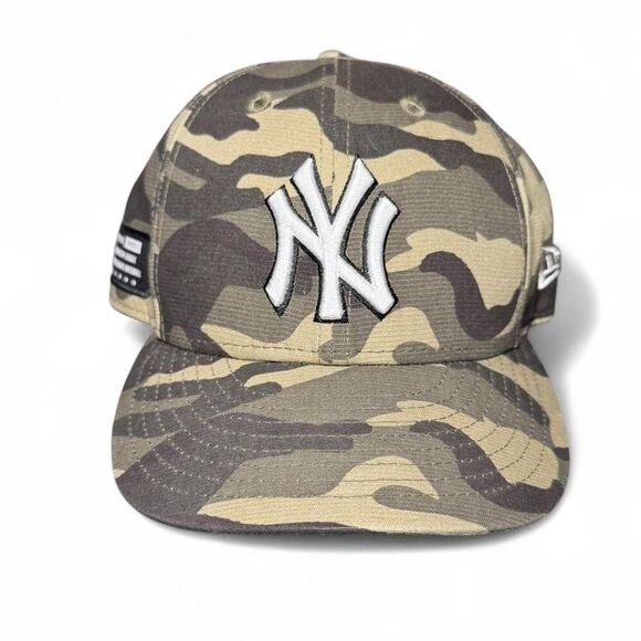 NY Yankees New Era Camo 2021 Armed Forces Day On-Field 59FIFTY Fitted 7-1/8 - Picture 5 of 6